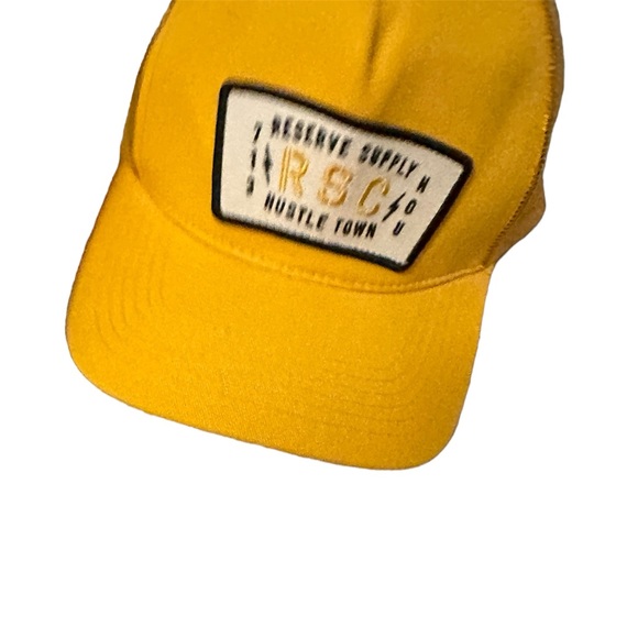 Reserve Supply Co yellow logo trucker hat - NWOT - Picture 5 of 9